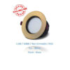 6.5w-3000k-non-dimmable-IP20-Dia-90mm-finish-brass